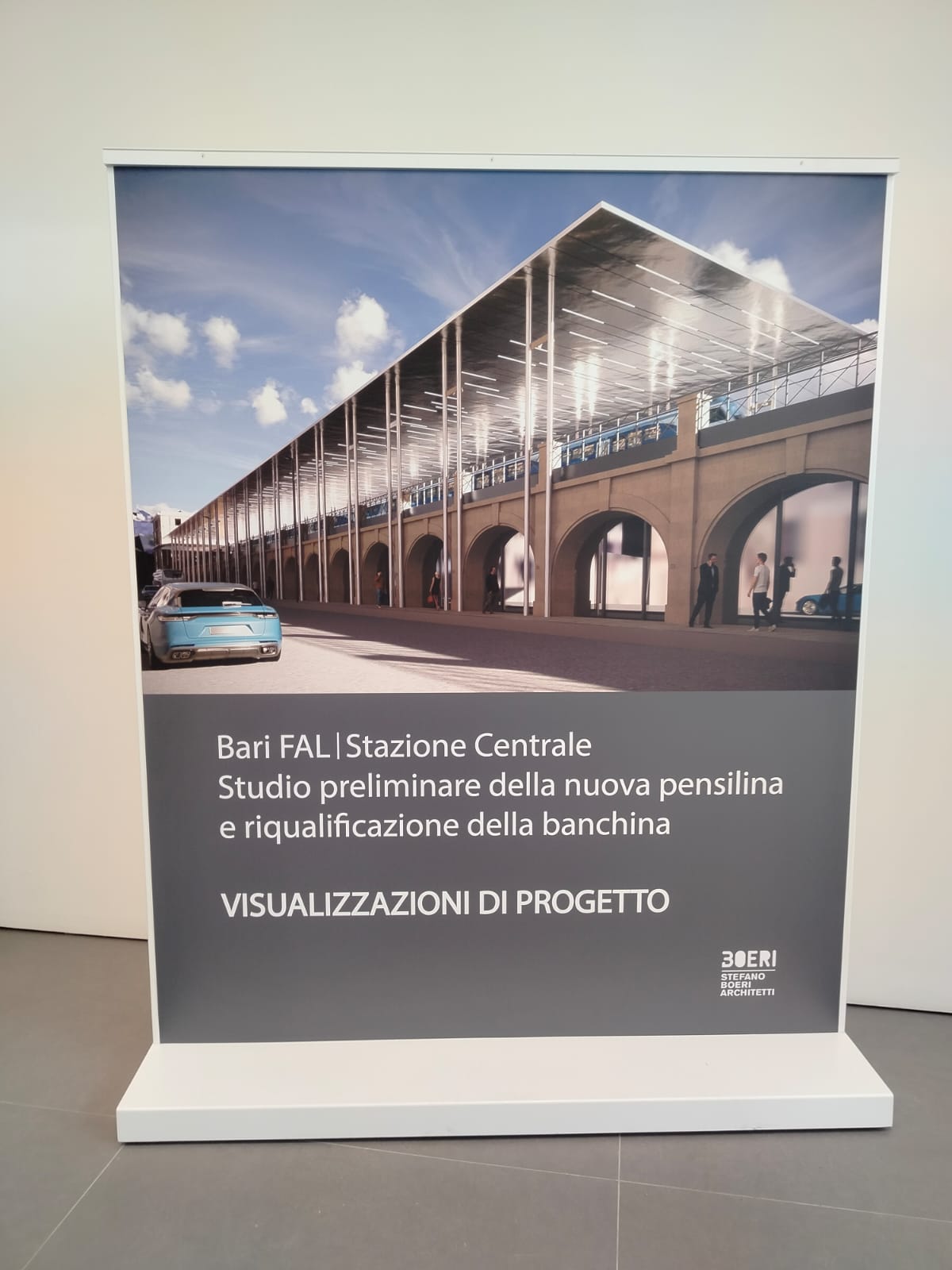 Galleria Trasporti, presentato da FAL il progetto della nuova pensilina di Bari Centrale - Diapositiva 1 di 9