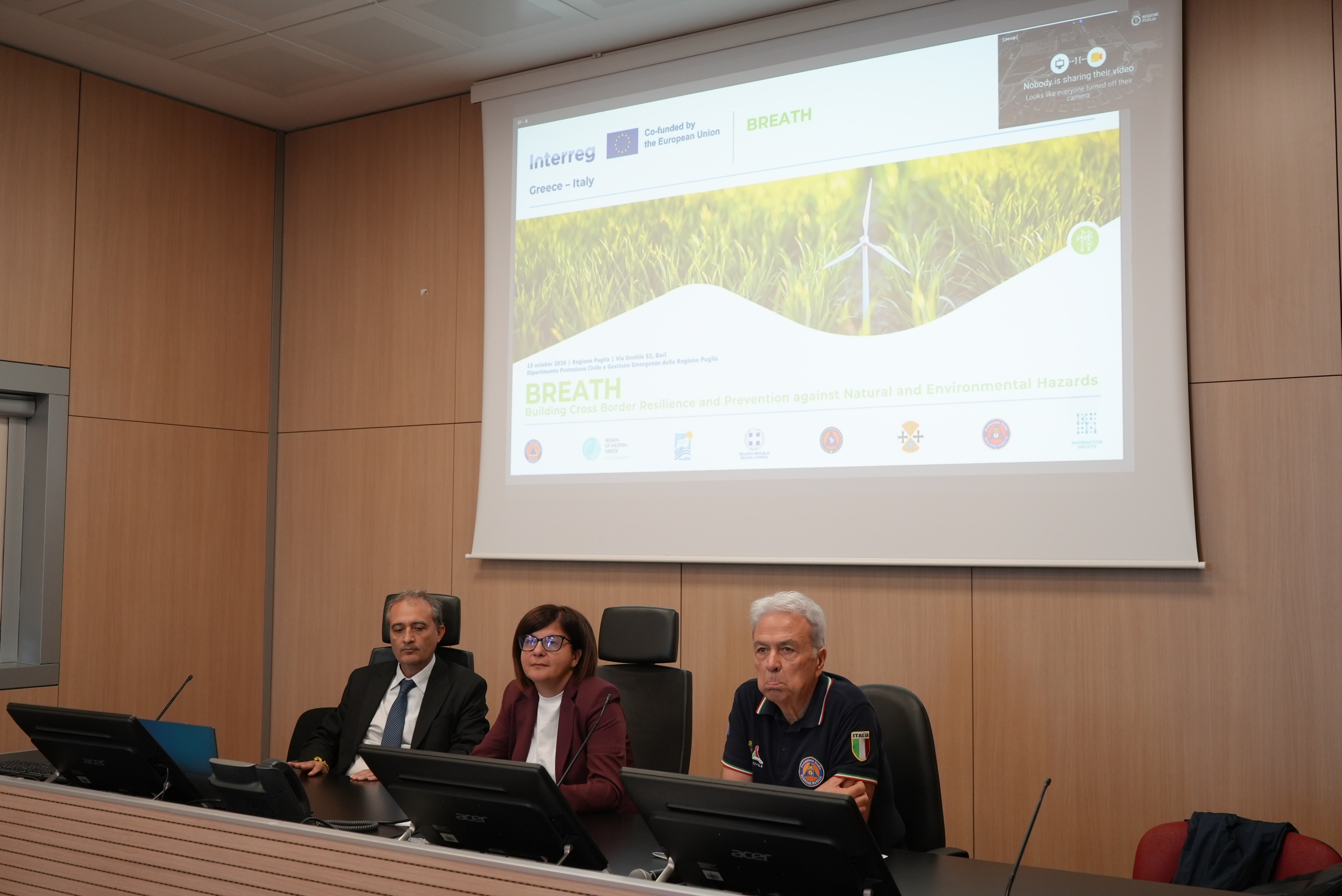 Galleria Protezione civile, presentato in Puglia BREATH: Grecia e Italia insieme per la prevenzione dei rischi naturali e la protezione delle comunità - Diapositiva 3 di 5